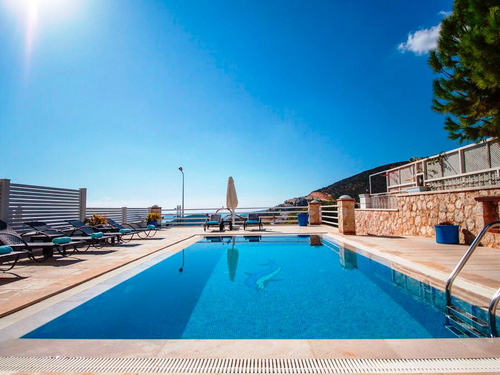  gece  -  Kasım
  | Kalkan Kızıltaş Deniz Manzaralı Lüks Villa: Jakuzili, 8 Kişilik Tatil